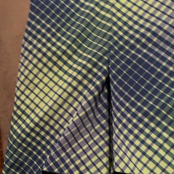 Nike Dri Fit Golf Skort Skirt Size 12 Kaleidoscope Blue Green Tennis /Pickleball - Picture 3 of 12